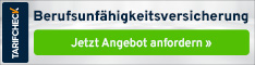 Berufsunfähigkeitsversicherung vergleichen bei Tarifcheck